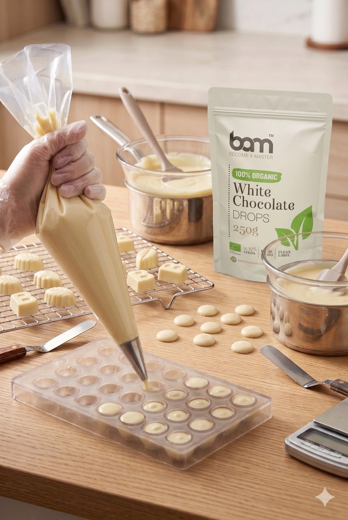 BIO bela čokolada, 250g