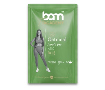 Oatmeal, jabolčna pita, 60 g