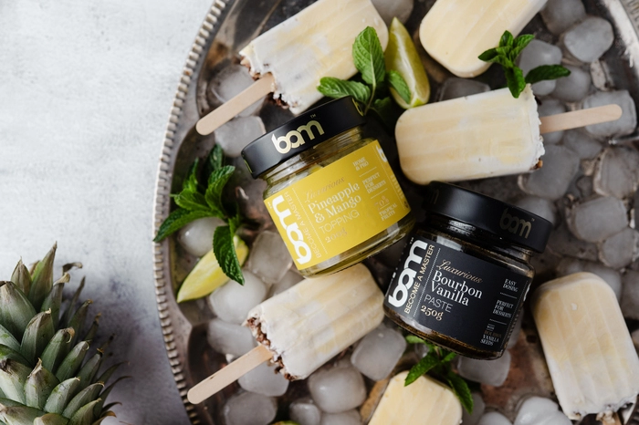 ghiaccioli tropicali ananas mango