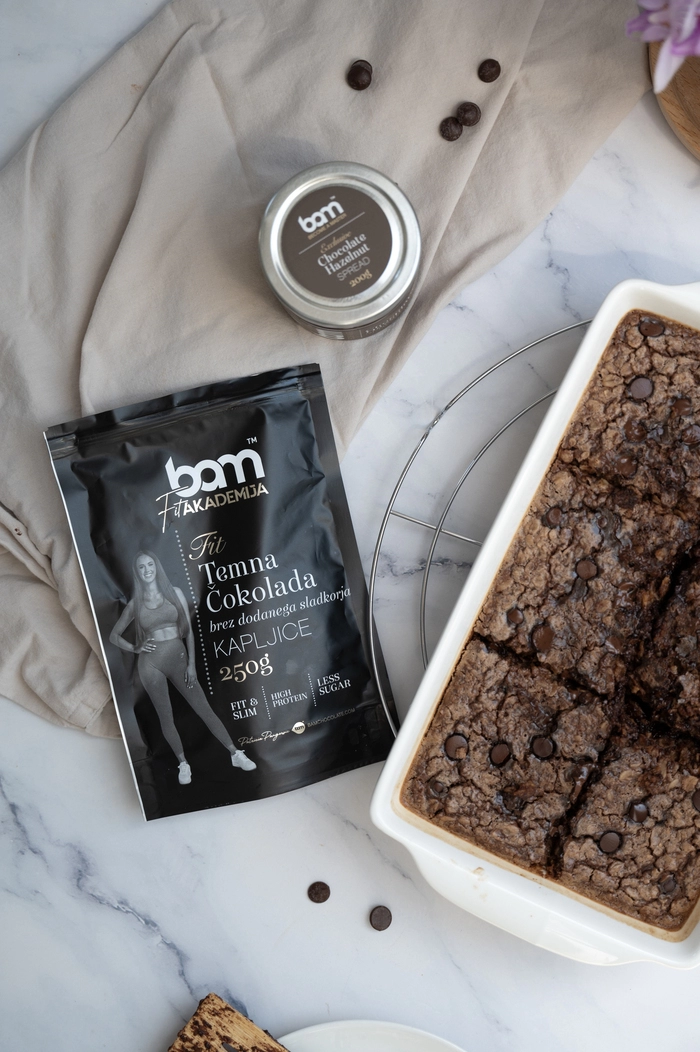 Brownie baked oats